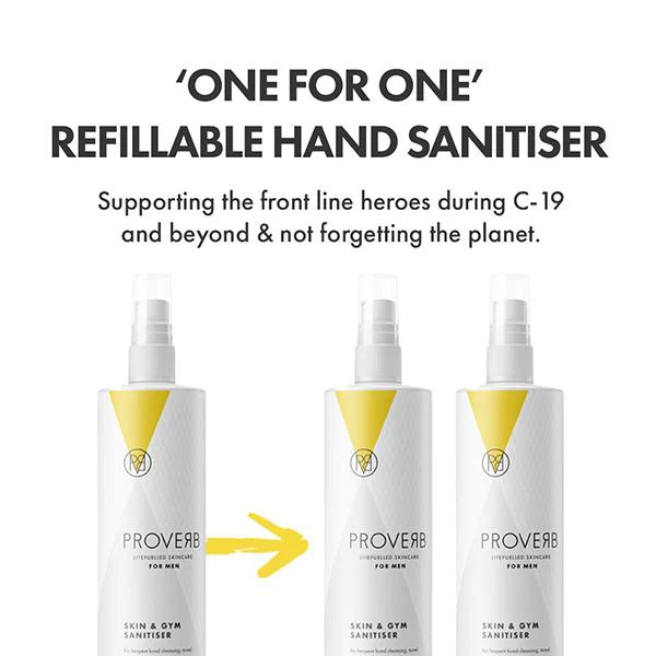 Refillable Hand Sanitiser 250ml - Image 3